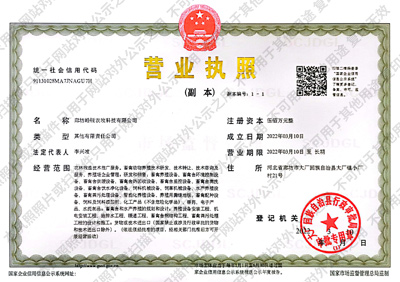 營(yíng)業(yè)執(zhí)照